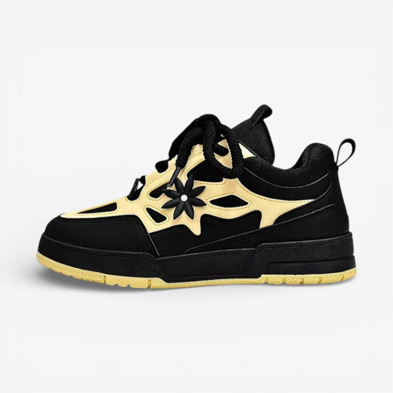 Arjan - round Toe Sneaker with Lace up Closure